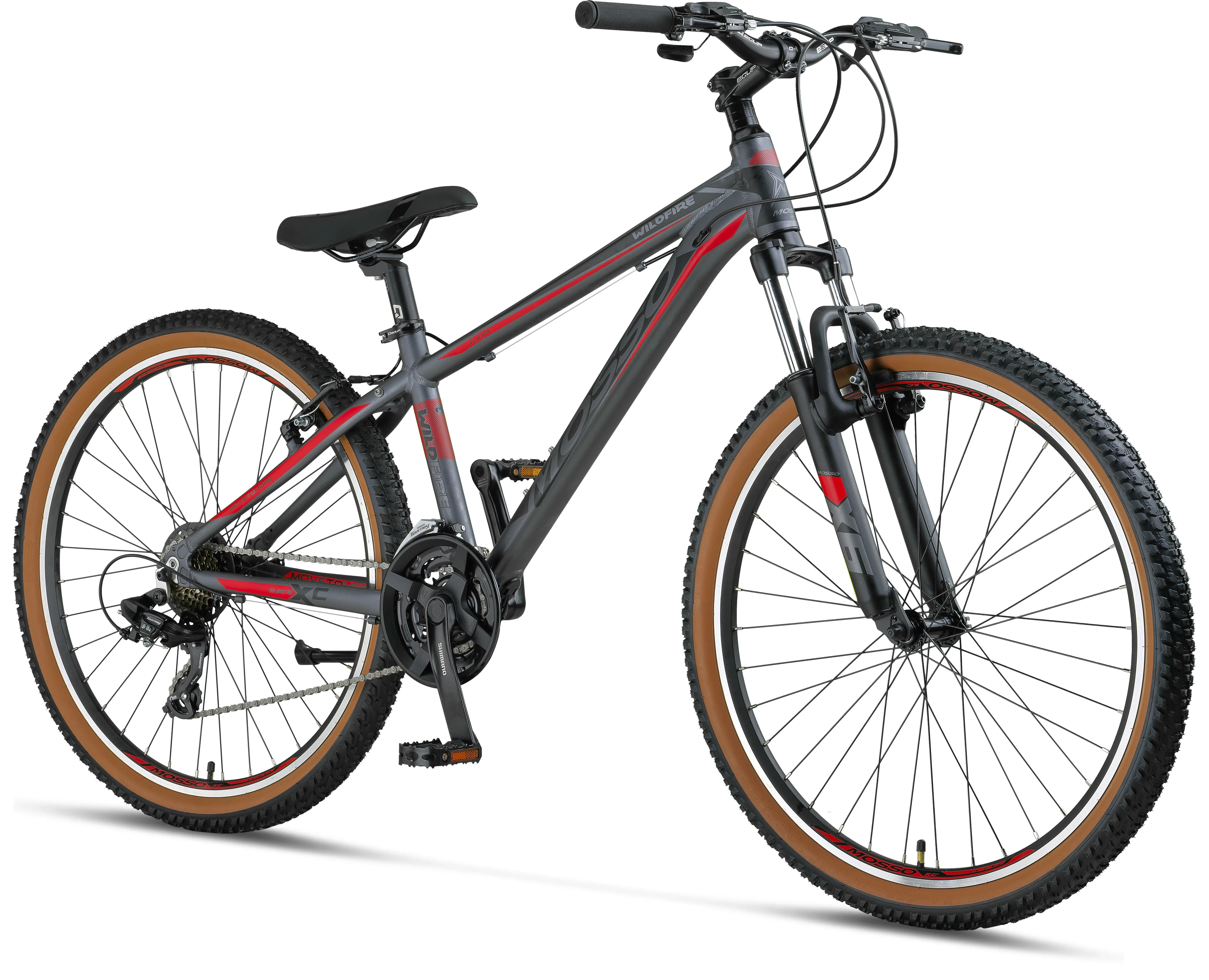 森紙26 26 WILDFIRE MOSSO 21VİTES V FREN SİYAH MAVİ - CTR Motor CTR Moto