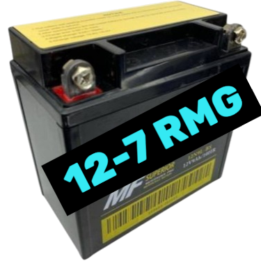 12N 7AH (12-9 DİK TİPİ) RMG AKÜ