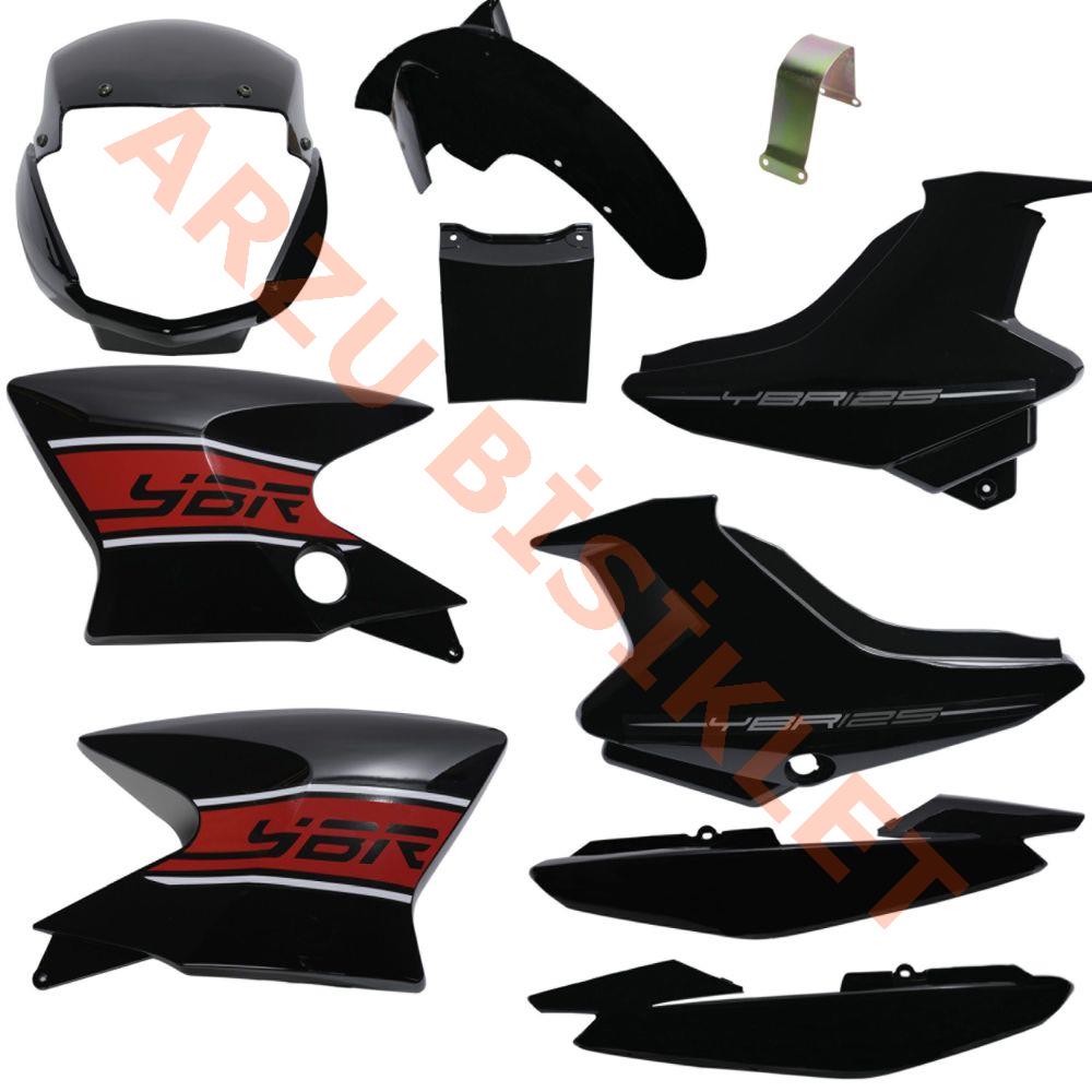 KAPORTA SET [SİYAH] YAMAHA YBR K