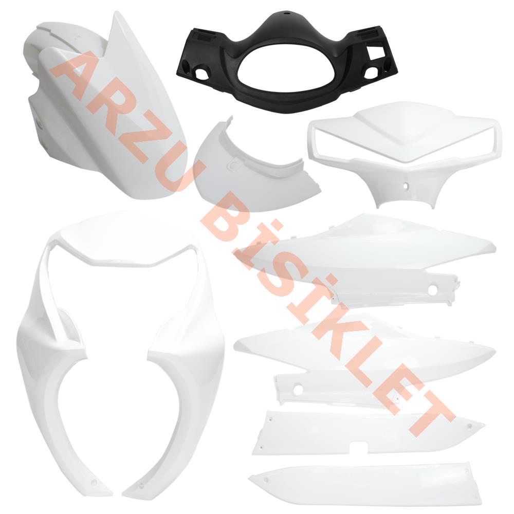 KAPORTA SET [BOYALI AKSAM] [BEYAZ] SPACE MAX