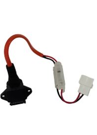 E-BIKE ŞARJ SOKETİ SİGORTALI