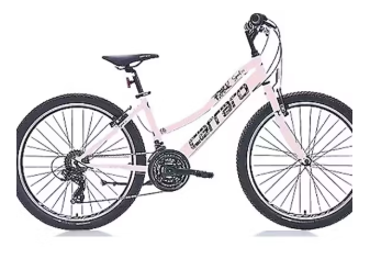 24 CARRARO SPEED 242 BİSİKLET 21V VB FREN TOZ PEMBE  TURKUAZ