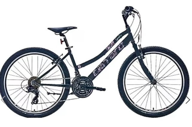 24 CARRARO SPEED 242 BİSİKLET 21V VB FREN MAT SİY. PEMBE