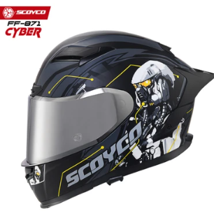 SCOYCO CYBER 871 KASK XL BEDEN