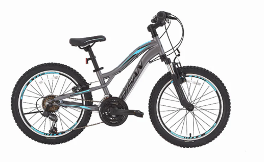 24 BUFFALO BİSAN 18VİTES GRİ SİYAH