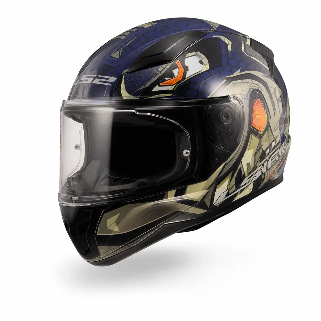 LS2 RAPID-2 3XL SPOX MAVİ-GRİ KASK