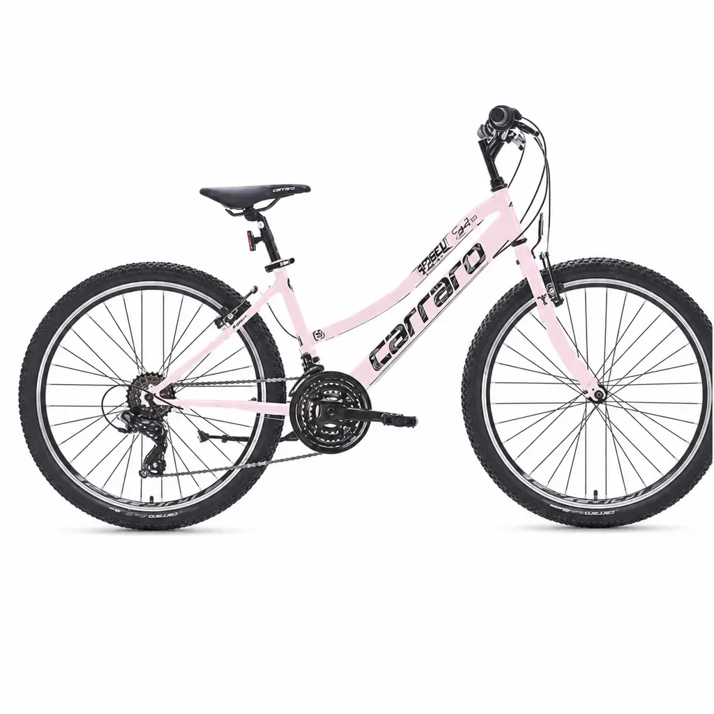 24 CARRARO SPEED 242 BİSİKLET 21V VB FREN TOZ PEMBE  TURKUAZ