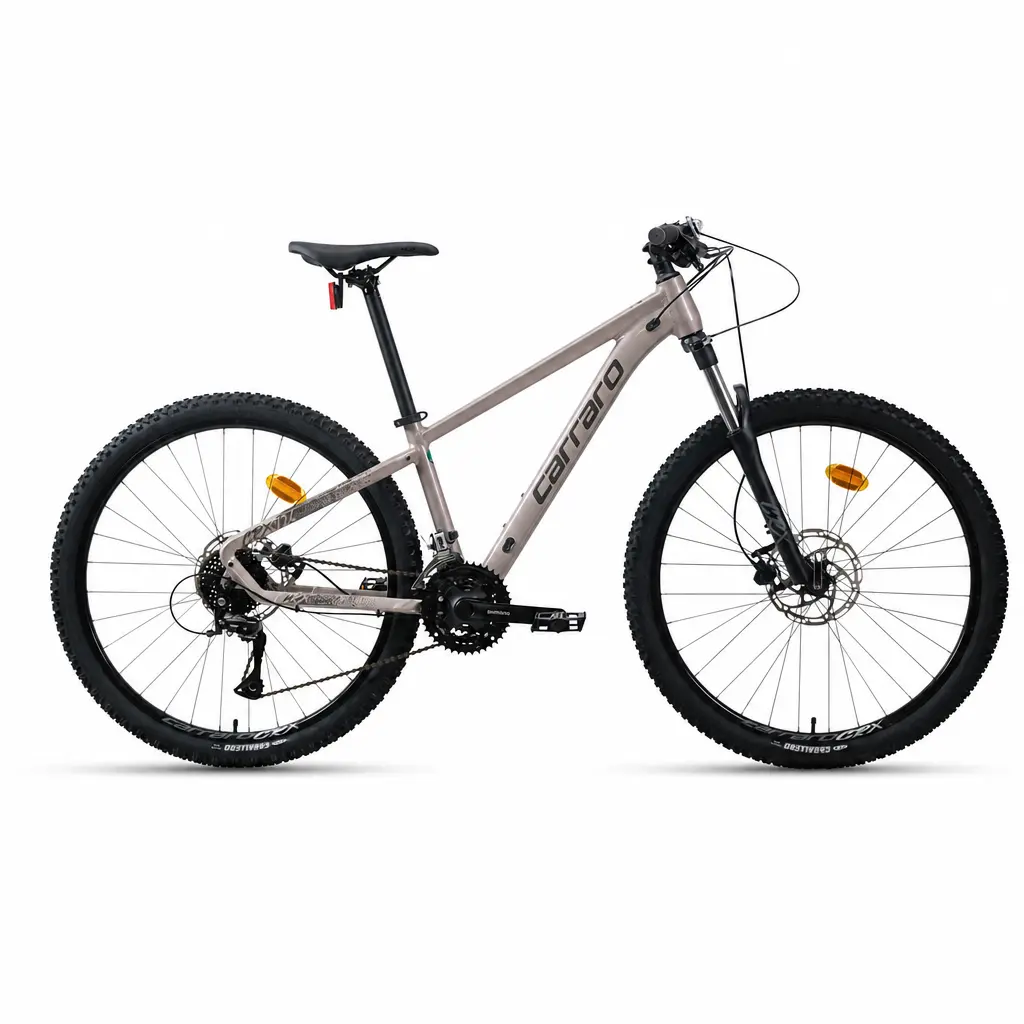 27.5 CARRARO CRX 724 24V HD FREN BİSİKLET GÜL GRİ