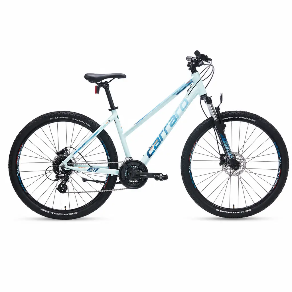 27.5 CARRARO FORCE 751 BİSİKLET 24V HD FREN CAM MAVİ TURUNCU