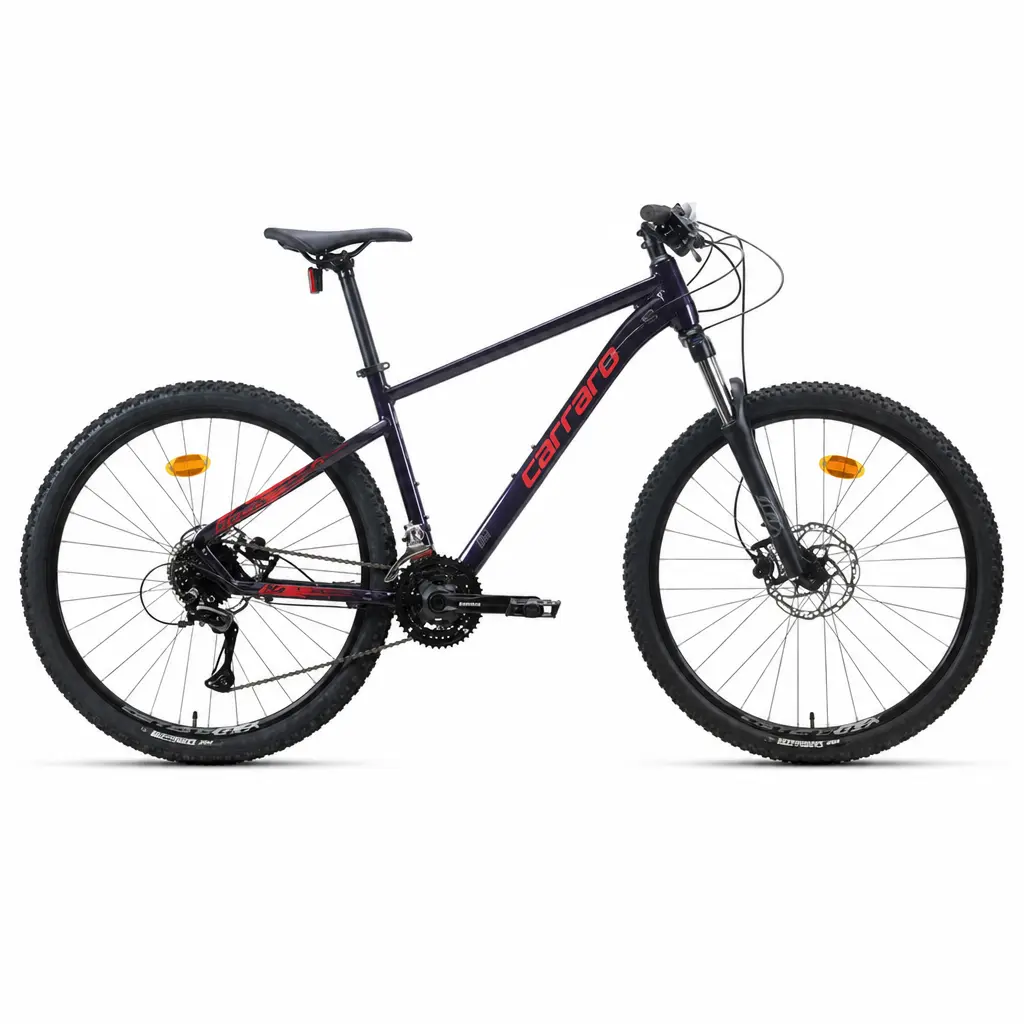 27.5 CARRARO CRX 724 BİSİKLET 24V HD FREN SİYAH KIRMIZI