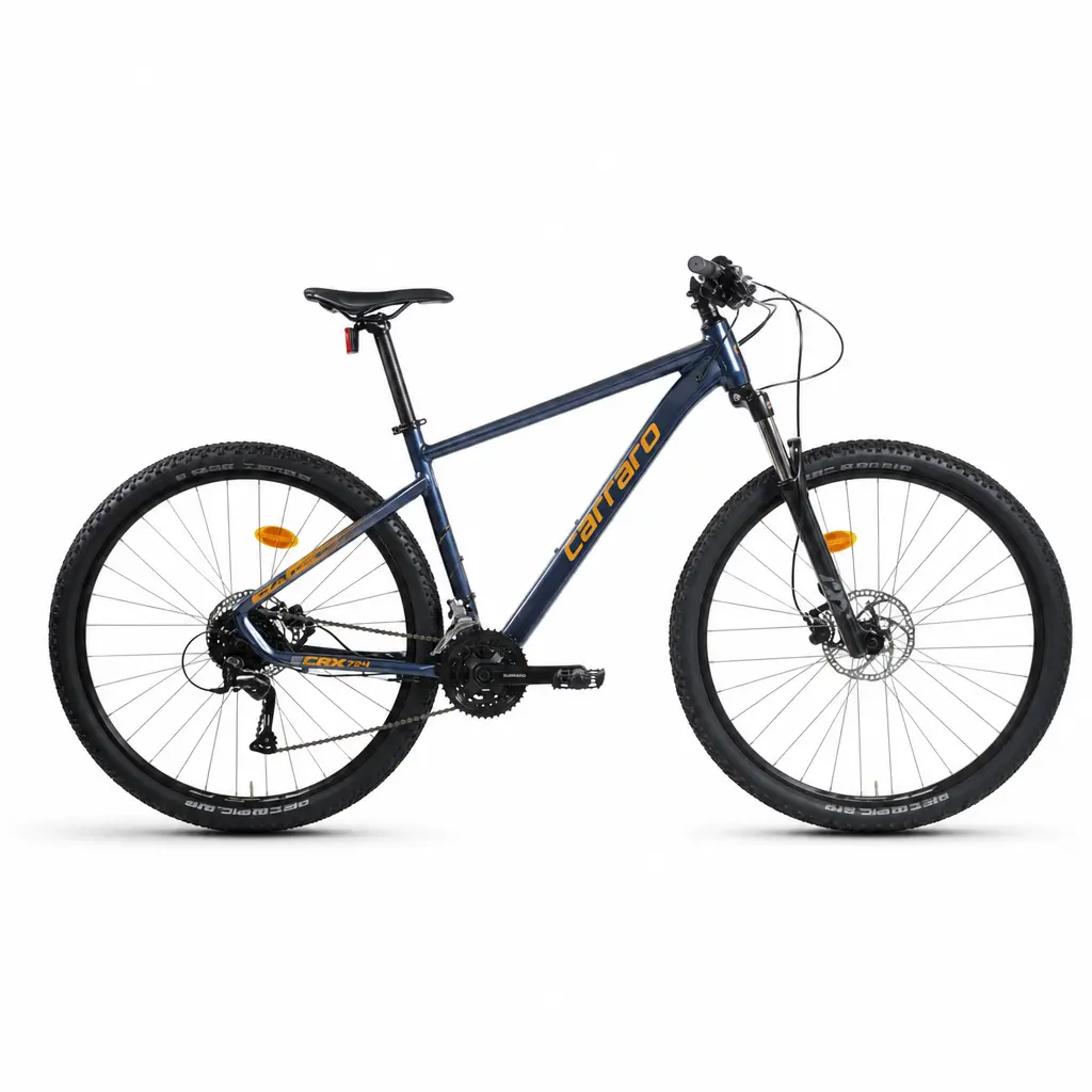 27.5 CARRARO CRX 724 BİSİKLET 24V HD FREN LACİVERT BRONZ