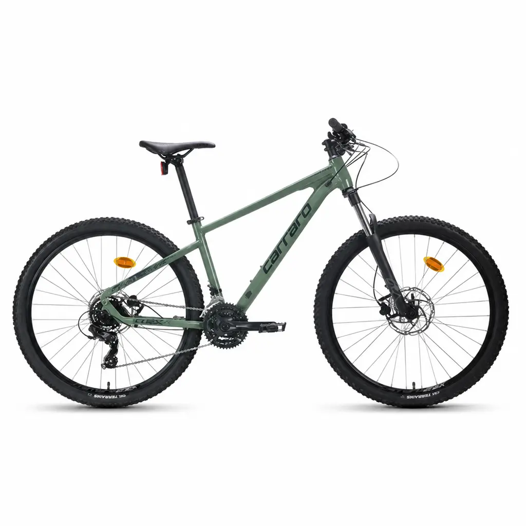 27.5 CARRARO CRX 721 BİSİKLET 21V HD FREN ADA ÇAYI KOYU YEŞİL