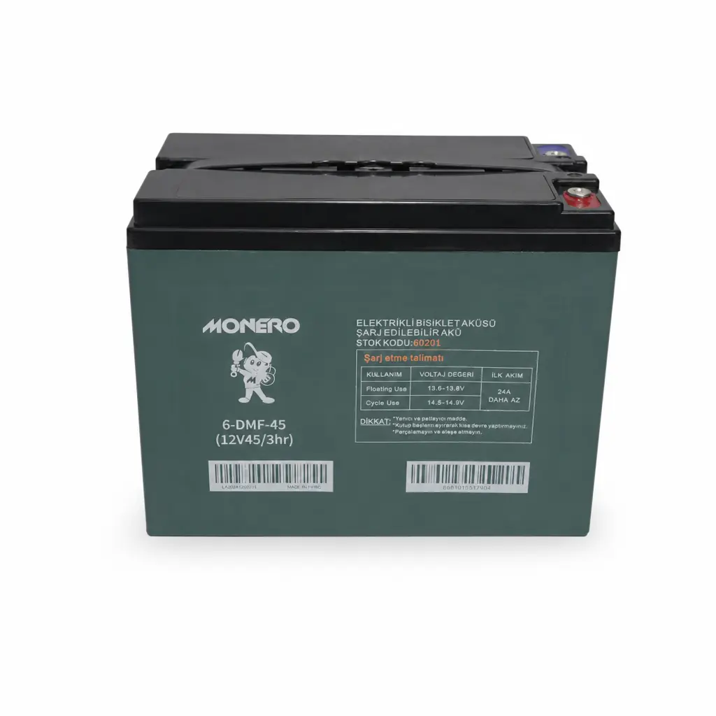 12V-80 AMPER [DAR] [223*121*174 mm] E-BIKE AKÜ - MONERO
