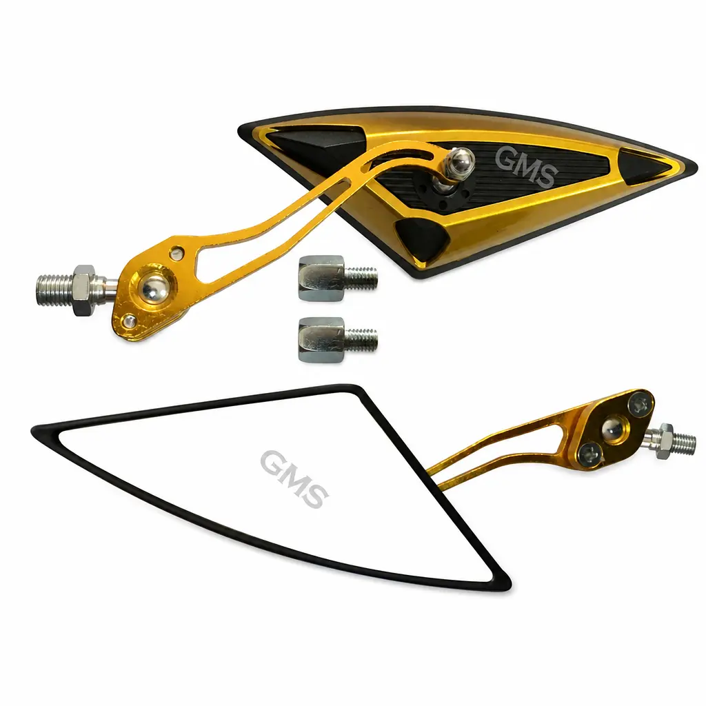 MODİFİYE AYNA 10mm ADAPTÖR 8mm GOLD
