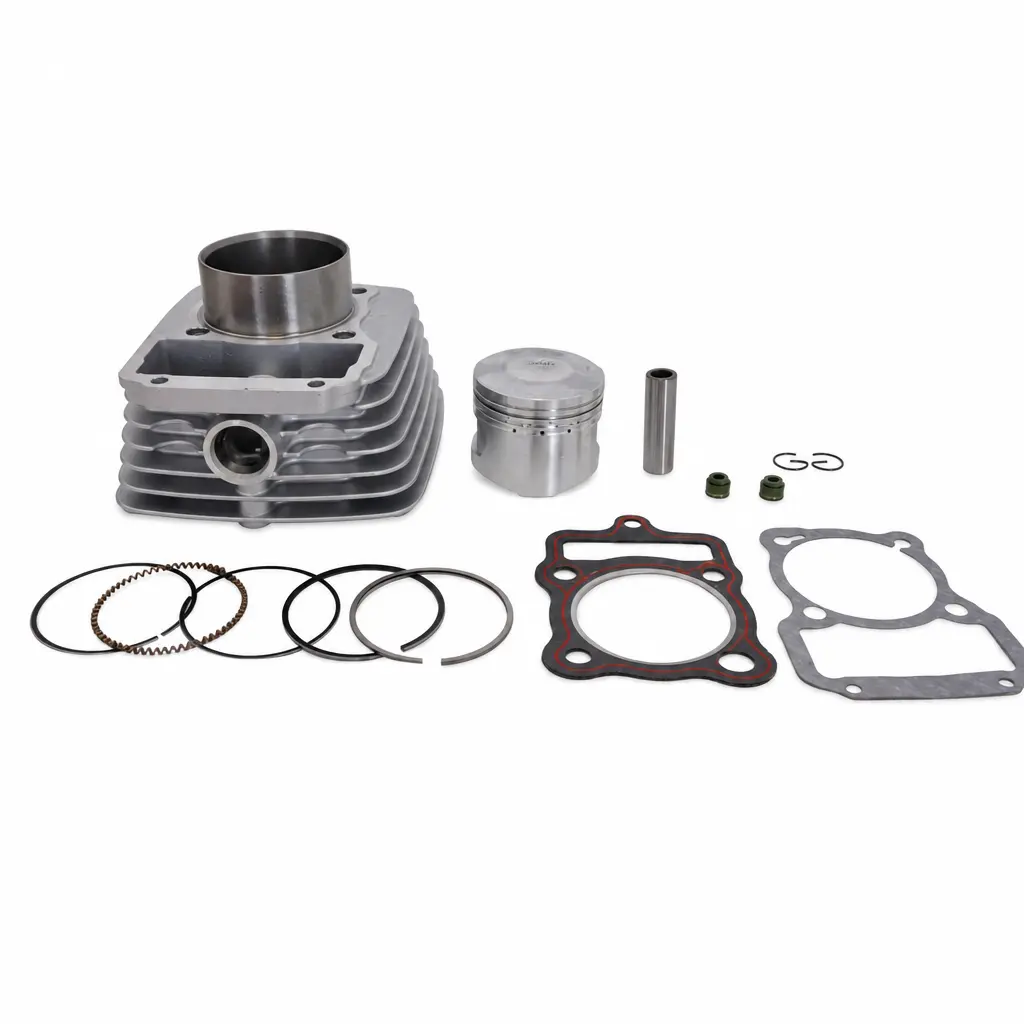 SİLİNDİR KOMPLE [NY PİSTON] 15 PERNO [62,0 mm] [YÜK:69 mm] 150cc CG SWAN