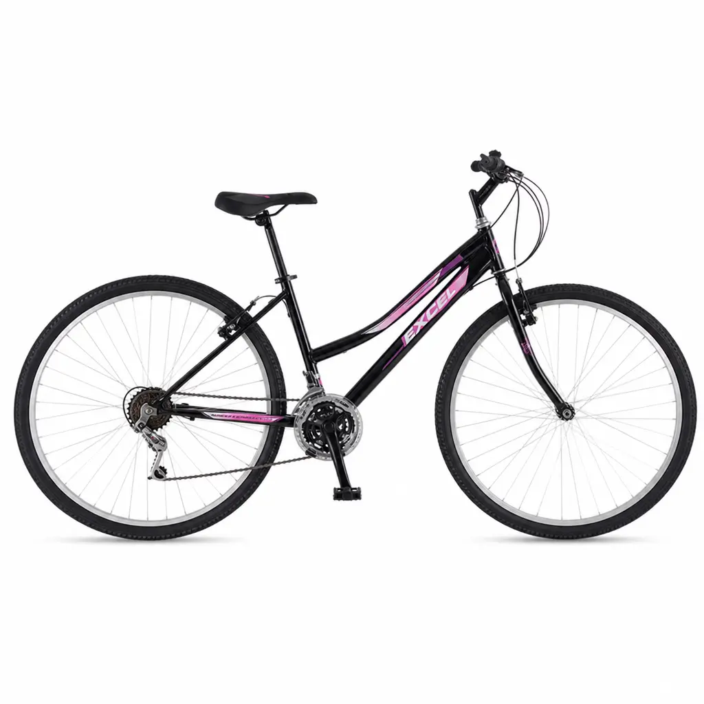26 EXCEL UNISEX 21 VİTES SİYAH PEMBE