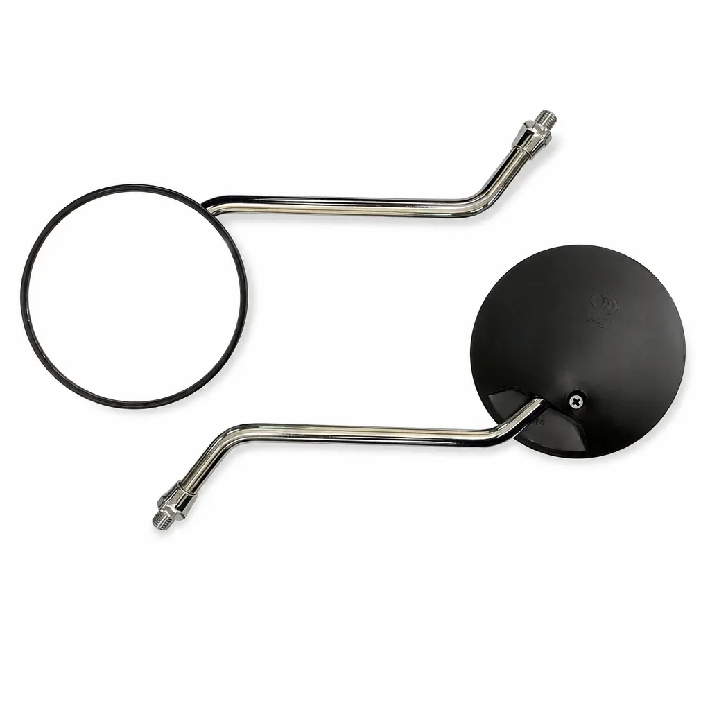 AYNA SET M10 CG125 SİYAH YUVARLAK