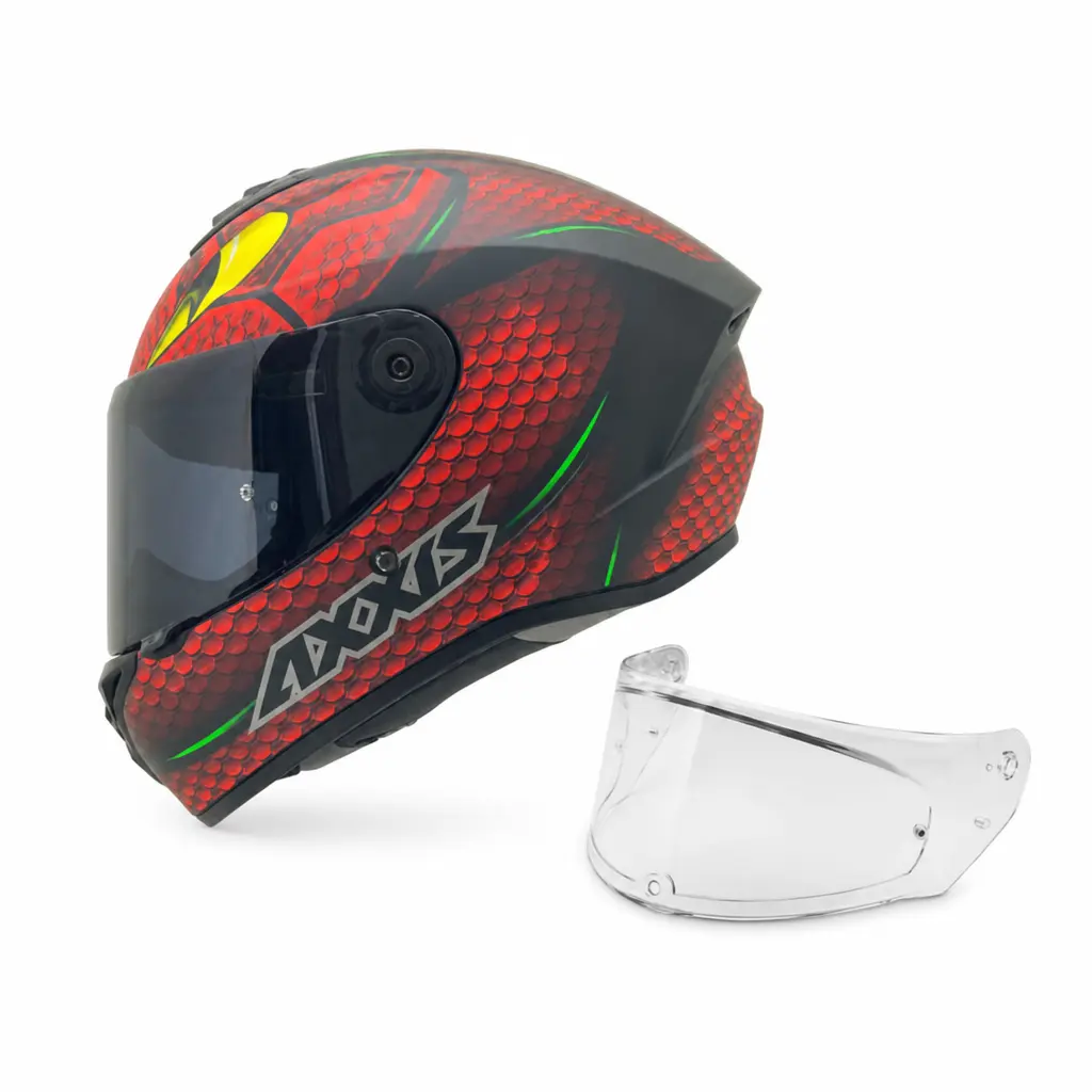 AXXIS KASK L BEDEN KARIŞIK RENK ÇENE KAPALI