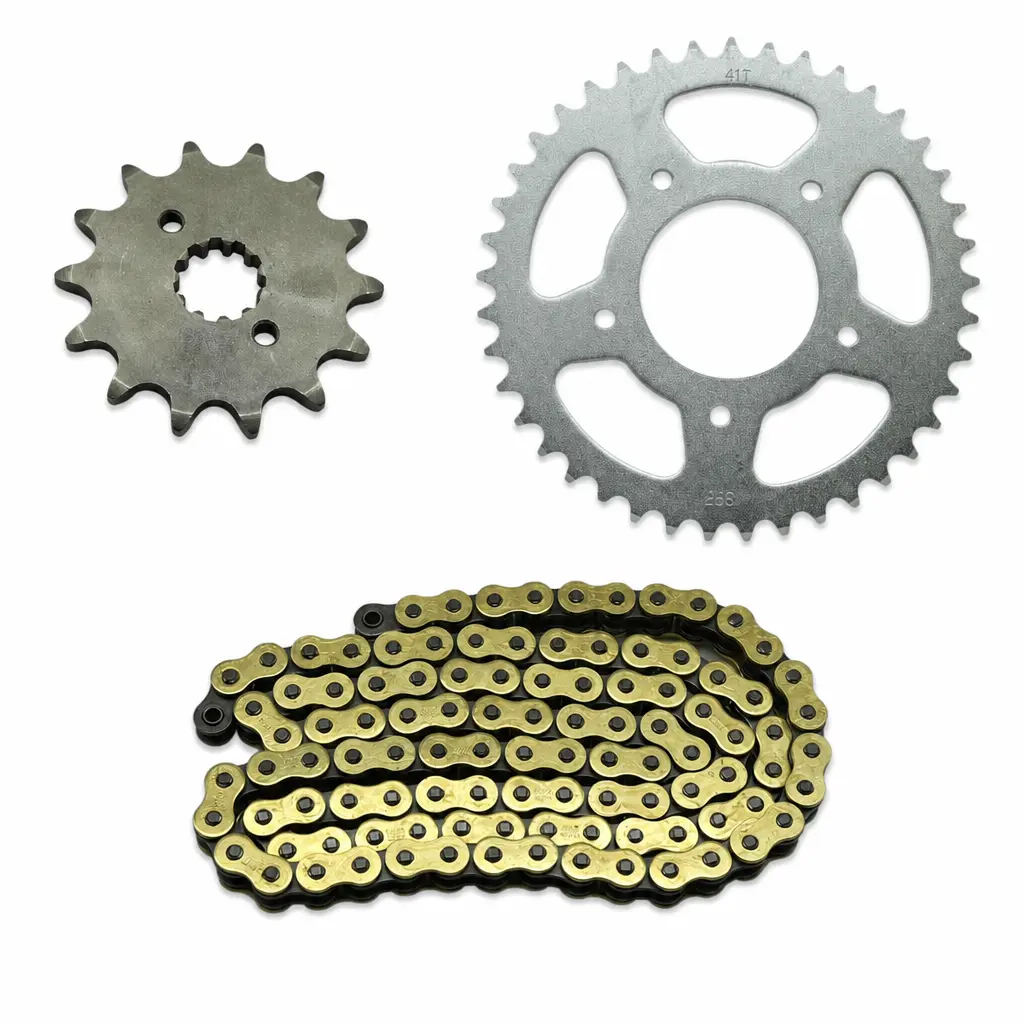 ÖN - ARKA DİŞLİ SET [14T / 41T] [520-O] 106 BAKLA - CF MOTO NK 250 - SR 250