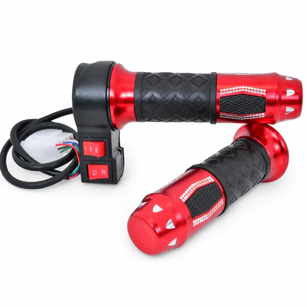 GAZ KOLU [TAKIM] [KIRMIZI] [3 VİTES - İLERİ - GERİ] E-BIKE