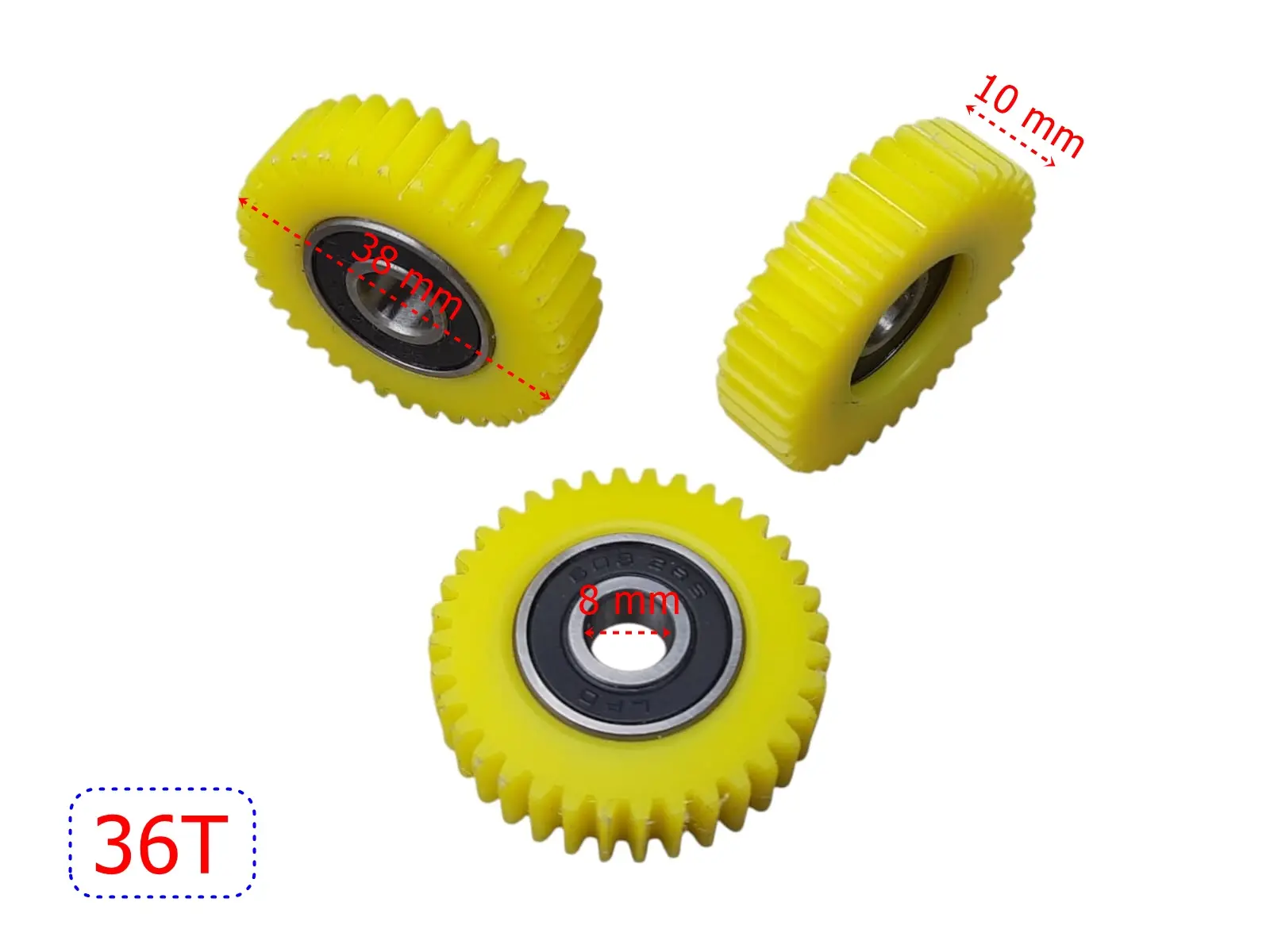 E-BİS PEDAL DESTEKLİ DİŞLİ 3 LÜ SET 36T KESTAMİT ÖM