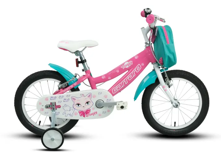 16 MOGGY VİTESİZ CARRARO PEMBE VE SİYAH