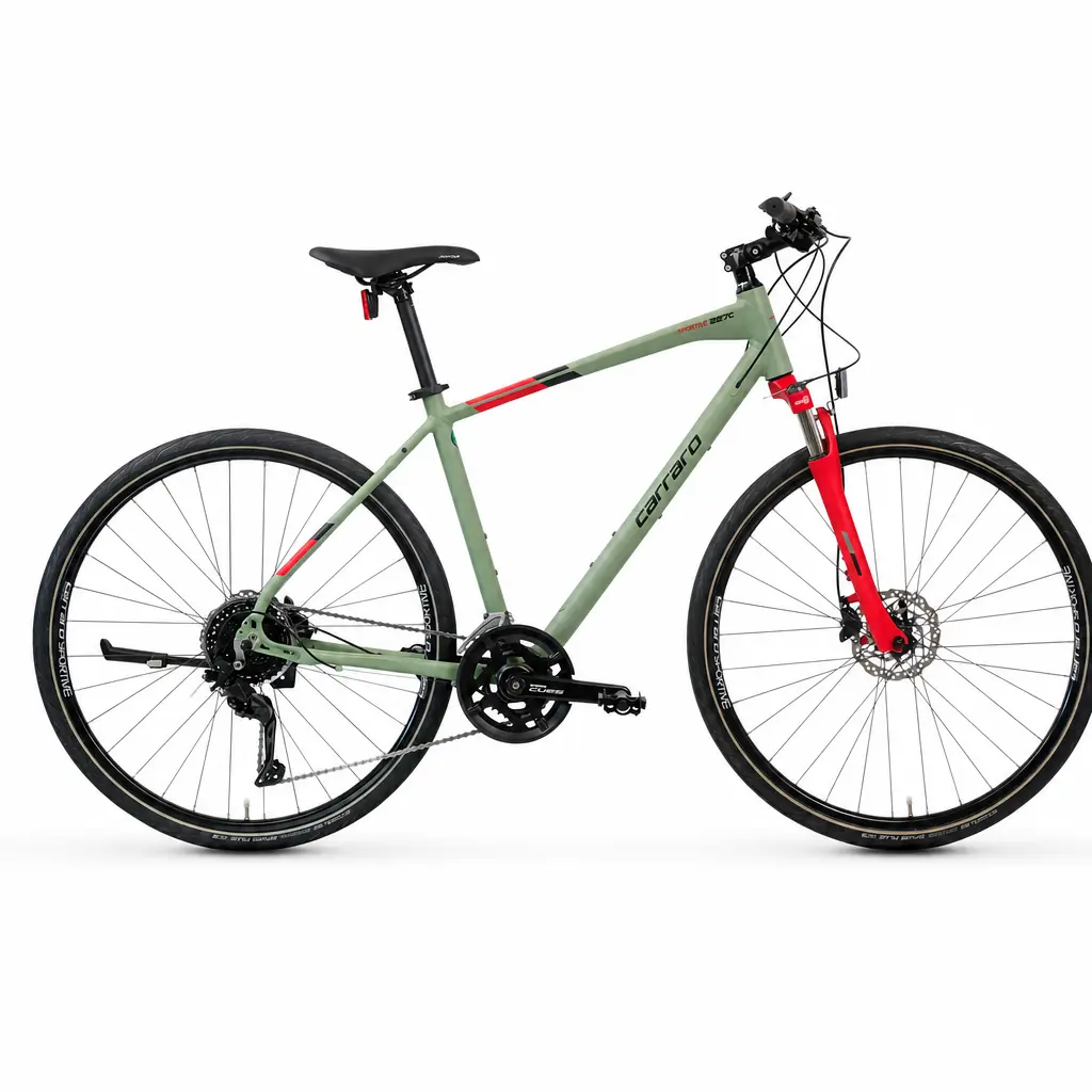 28 SPORTIVE 227C CARRARO 18VİTES HD FREN YEŞİL KIRMIZI
