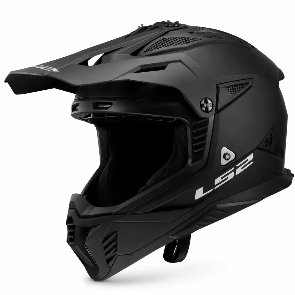 LS2 FAST 2 KROS MODELİ XL MAT SİYAH KASK LS2