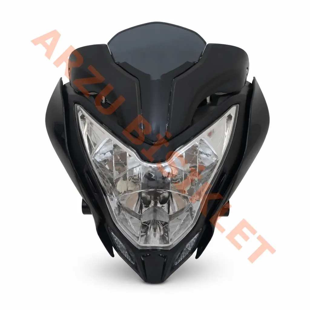 ÖN FAR - ÖN GRENAJ - SİPERLİK CAMI KOMPLE BAJAJ PULSAR NS 200 - E BELGELİ