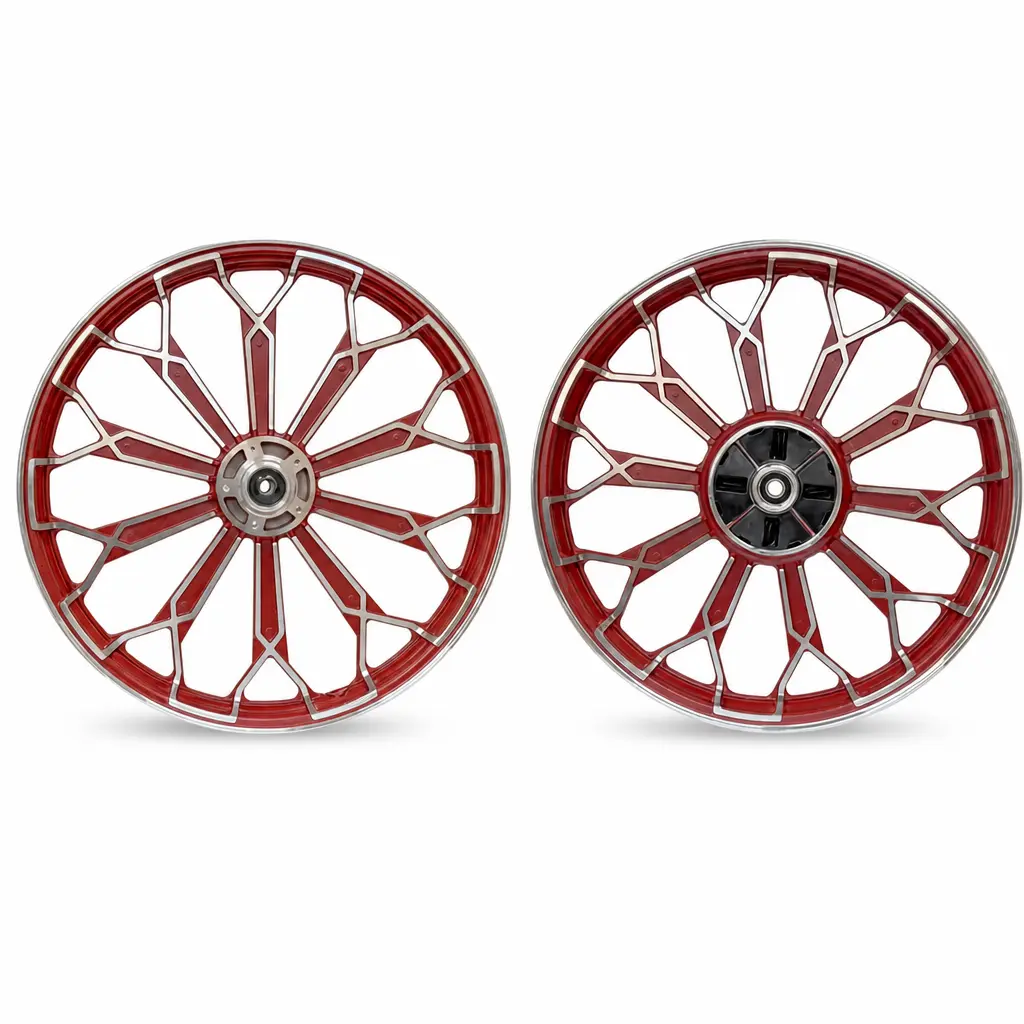 JANT ÖN-ARKA SET KIRMIZI 1.60X18-1.85X18 MODIFIYE CG - VOLTA RT3