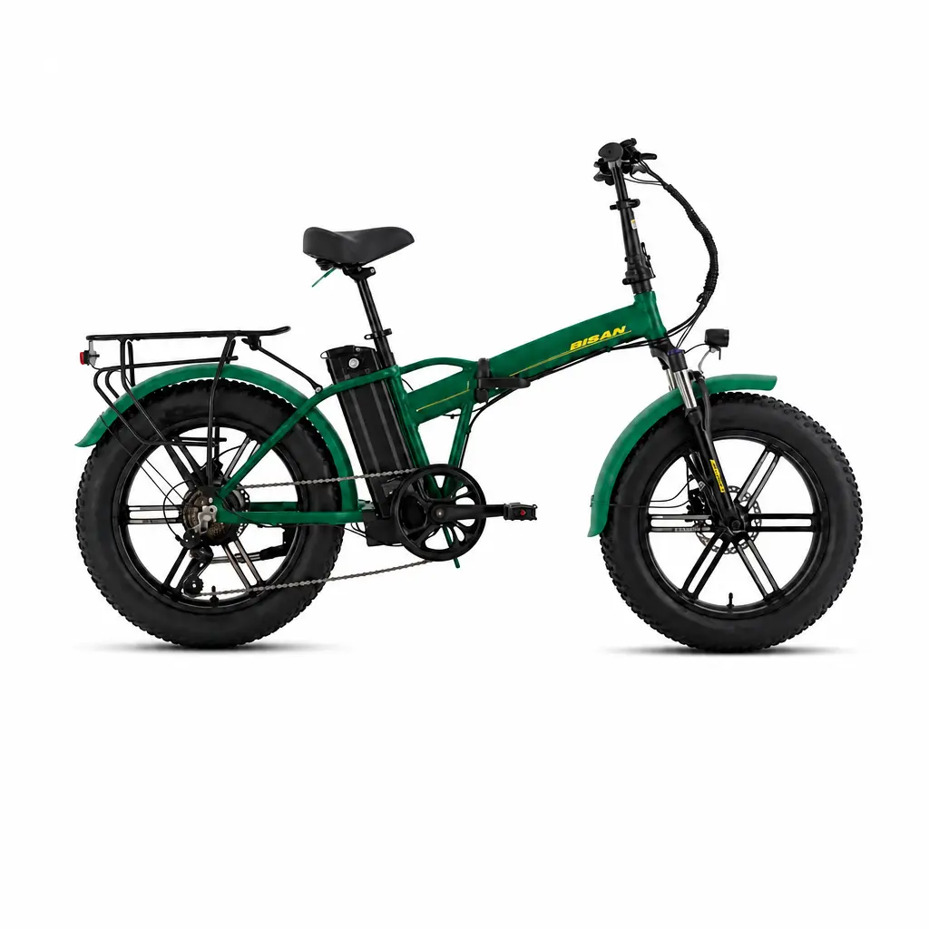 20 E-FOLDİNG F3 7VİTES DİSK FREN ELEKTİRKLİ KATLANIR YEŞİL