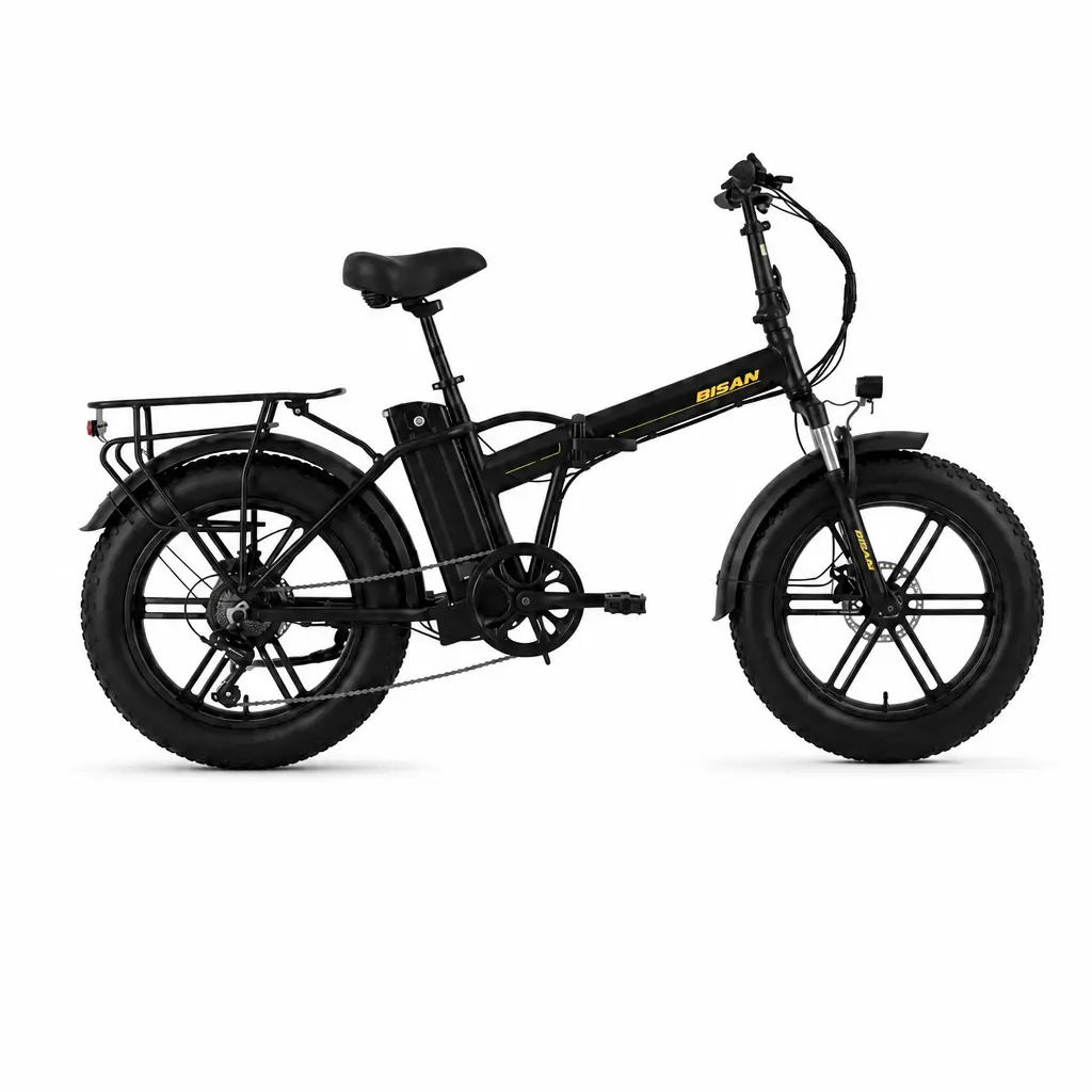 20 E-FOLDİNG F3 7VİTES DİSK FREN ELEKTİRKLİ KATLANIR MAT SİYAH