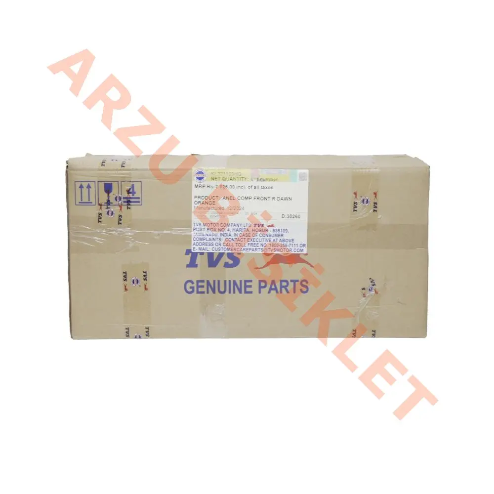 DIŞ PANEL SAĞ-SOL RÜZGARLIK [TAKIM] [TURUNCU] [ORİJİNAL] - TVS JUPITER 125