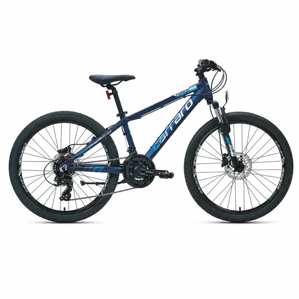 24 FORCE 420 CARRARO 21VİTES HD FREN MAVİ GÜMÜŞ