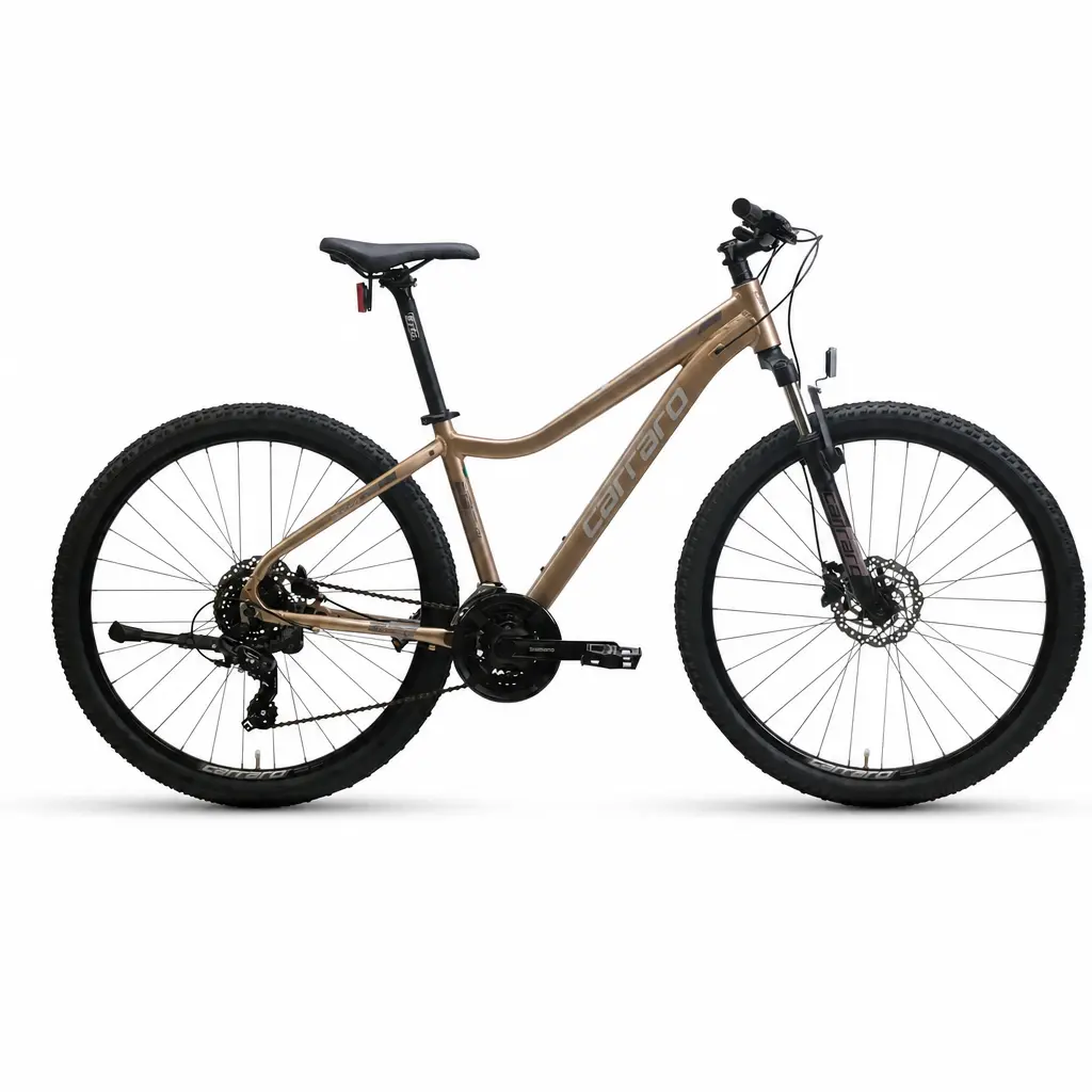 27,5 CARRARO SPEED 721 BİSİKLET 21V HD FREN  BRONZ KAHVE