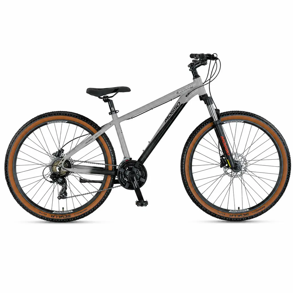 27.5 WILDFIRE MOSSO 21VİTES HD FREN SİYAH MAT GRİ