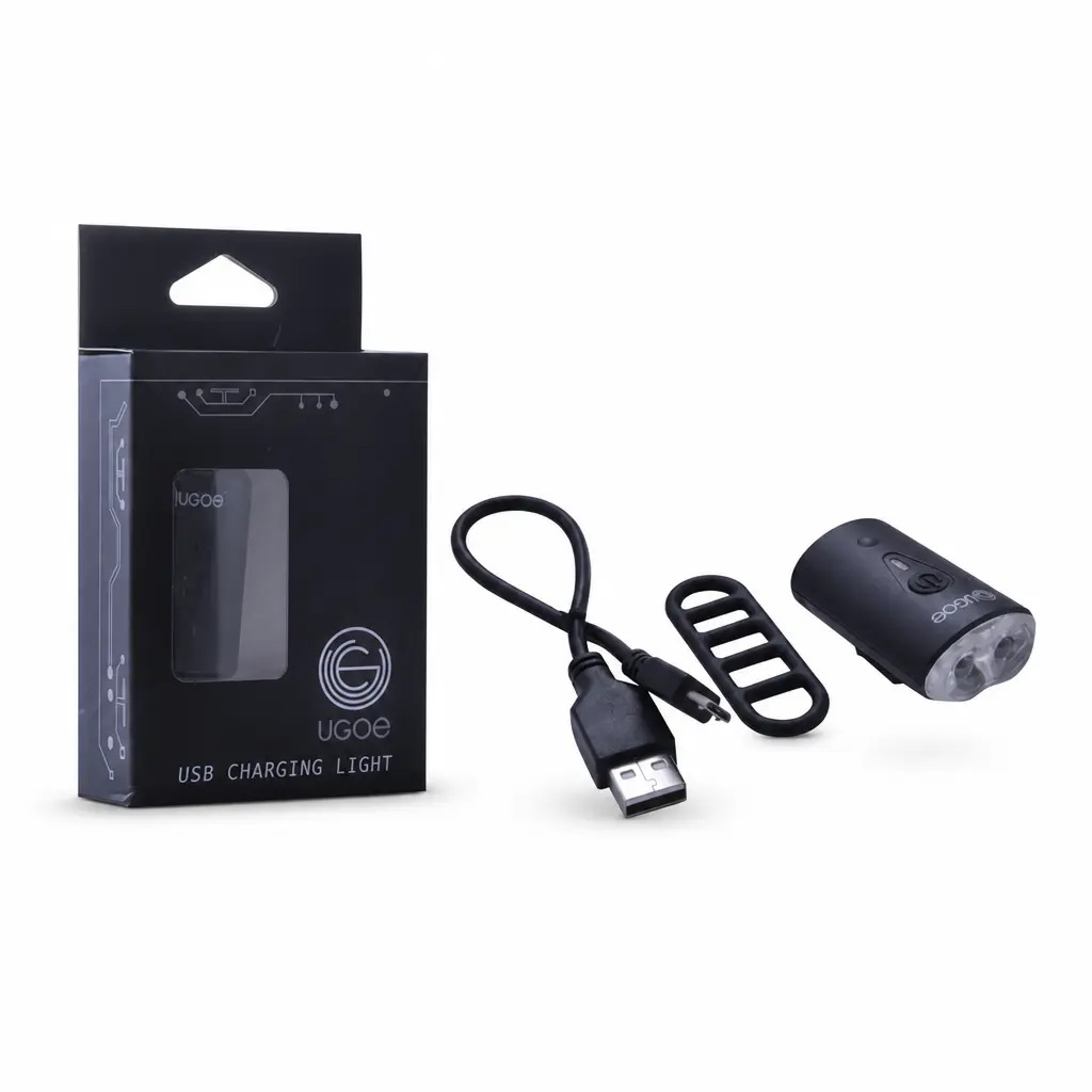 ÖN FAR 2 LEDLİ - 100 LUMEN-USB ŞARJLI-NB26-00 UGOE