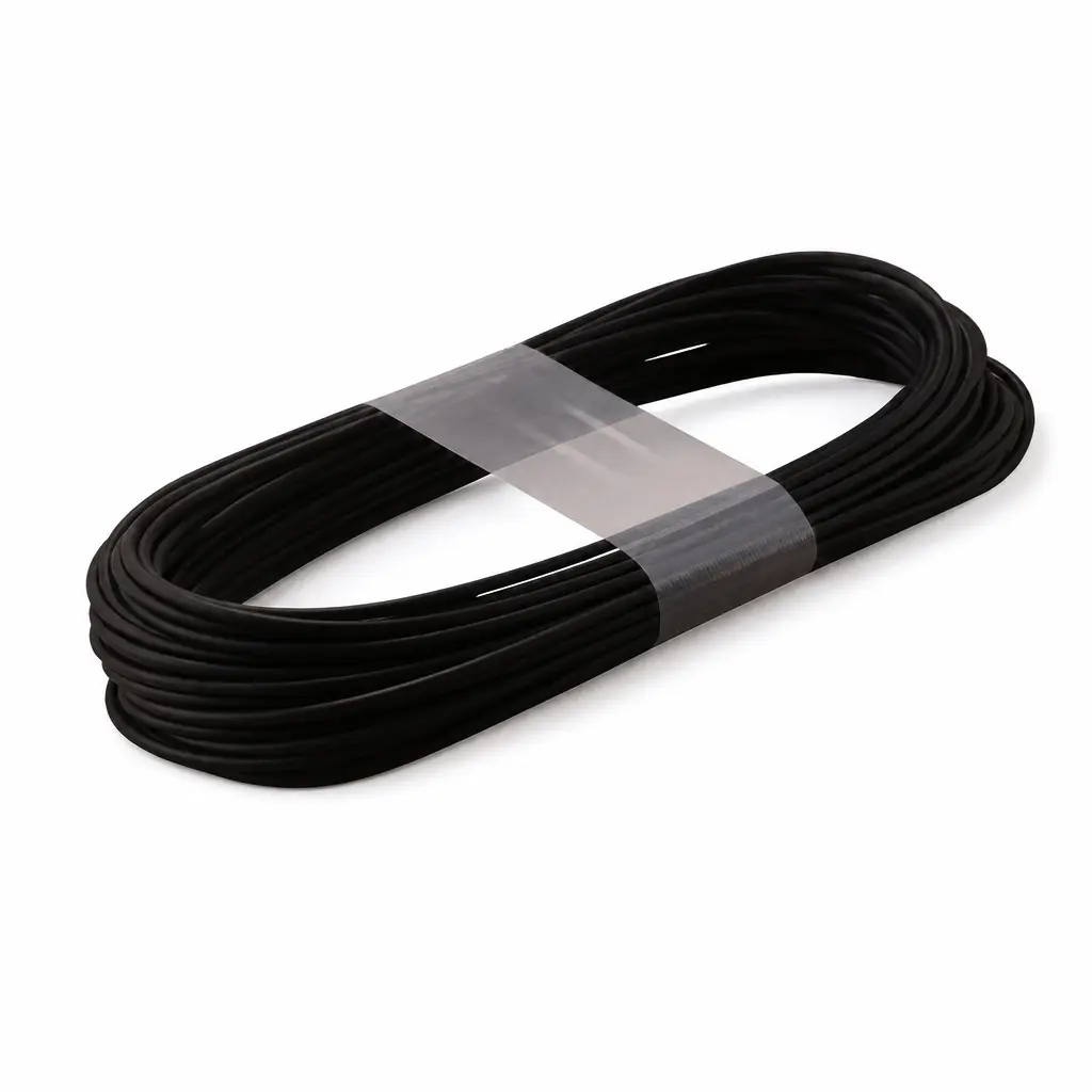 METRE DIŞ KABLO SİYAH 5 MM 2P [TEFLONLU] [1 Rulo=25 mt]