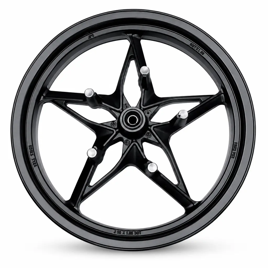 CF MOTO NK 250 ÖN JANT MAT SİYAH EURO 4