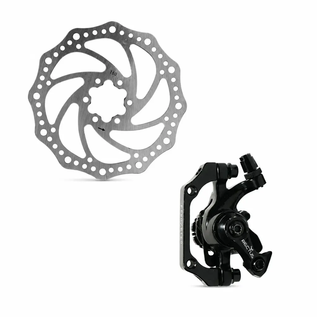 DİSK FREN ARKA + ROTOR [160MM] RECTUS [LOGAN DX-2005] - RKS MX25-RSIII