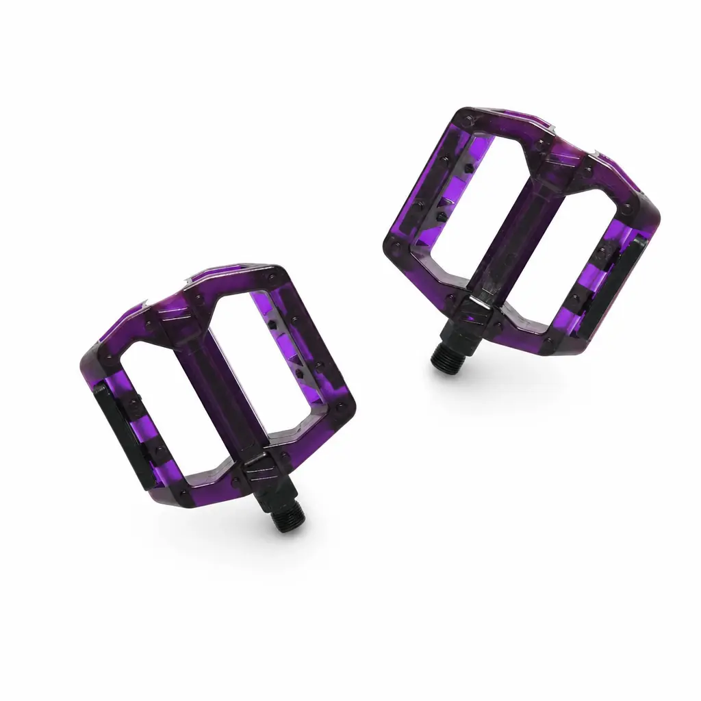 MTB PEDAL BİLYALI [ŞEFFAF] [110MM-100MM] - MOR