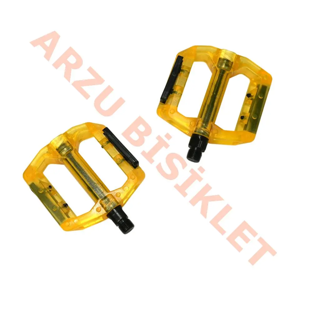 MTB PEDAL BİLYALI [ŞEFFAF] [110MM-100MM] -SARI