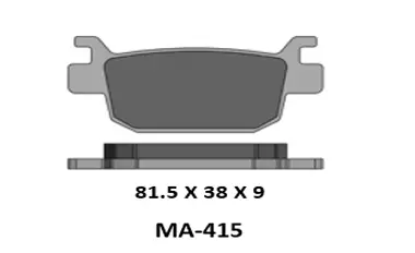 DİSK FREN BALATASI MA 415
