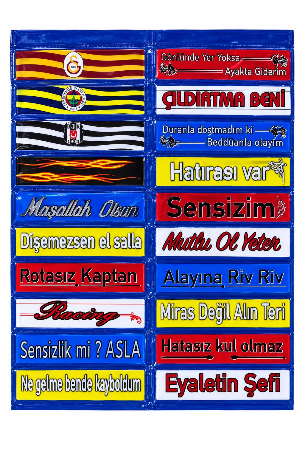 BİSİKLET YAZI SETİ 300LÜ