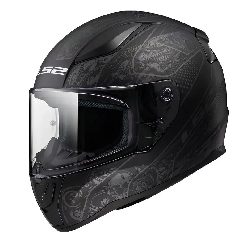 LS2 RAPID 2 XL BEDEN CRYPT MAT SİYAH KASK