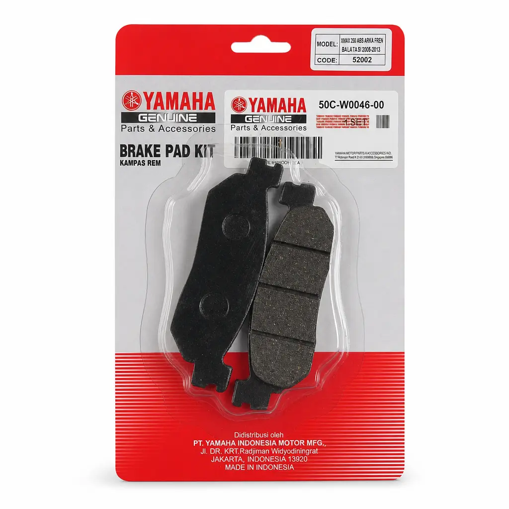 YAMAHA X MAX ARKA DİSK BALATA 2005-2013 ORJ.