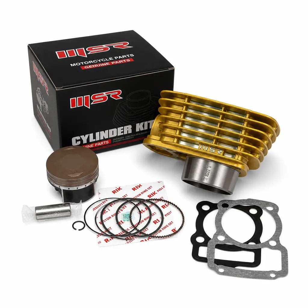 CG 150 65.5 MM SİLİNDİR KİT 69.0 BOY 13P GOLD ÖZEL-KAPLAMA PİSTON