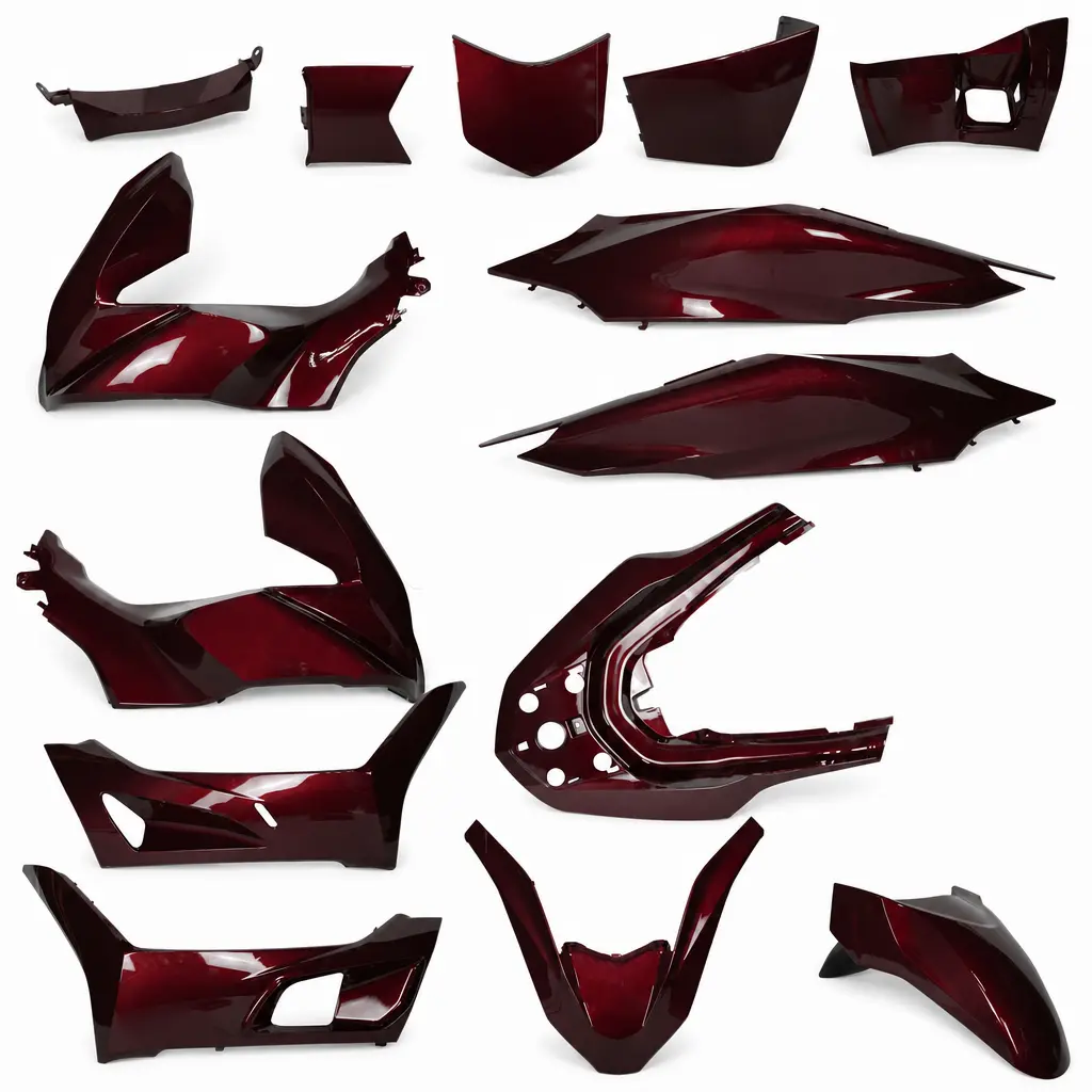 KAPORTA SET [BORDO] PCX [2020-2024]