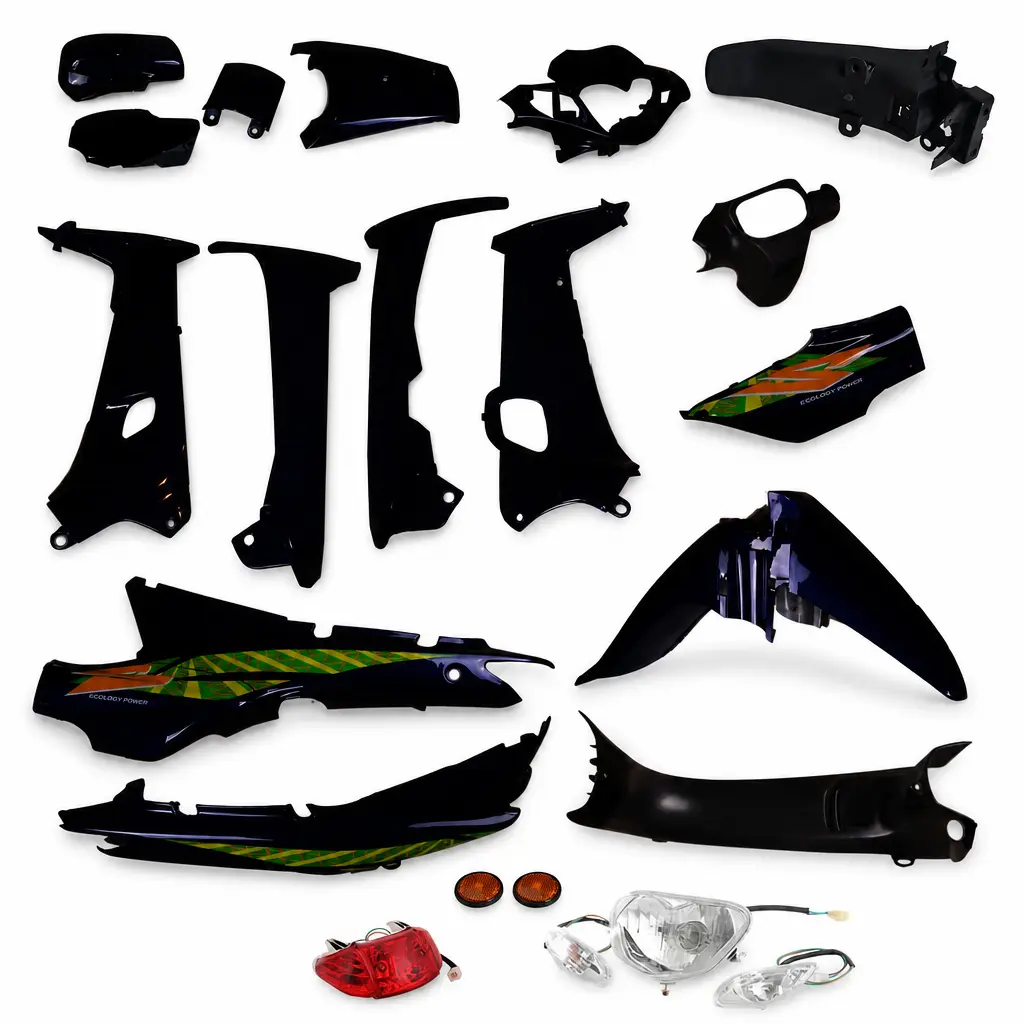 KAPORTA SET [SİYAH] [FAR+STOP+SİNYAL DAHİL] [KALIPSO - ÇELİK] CUB