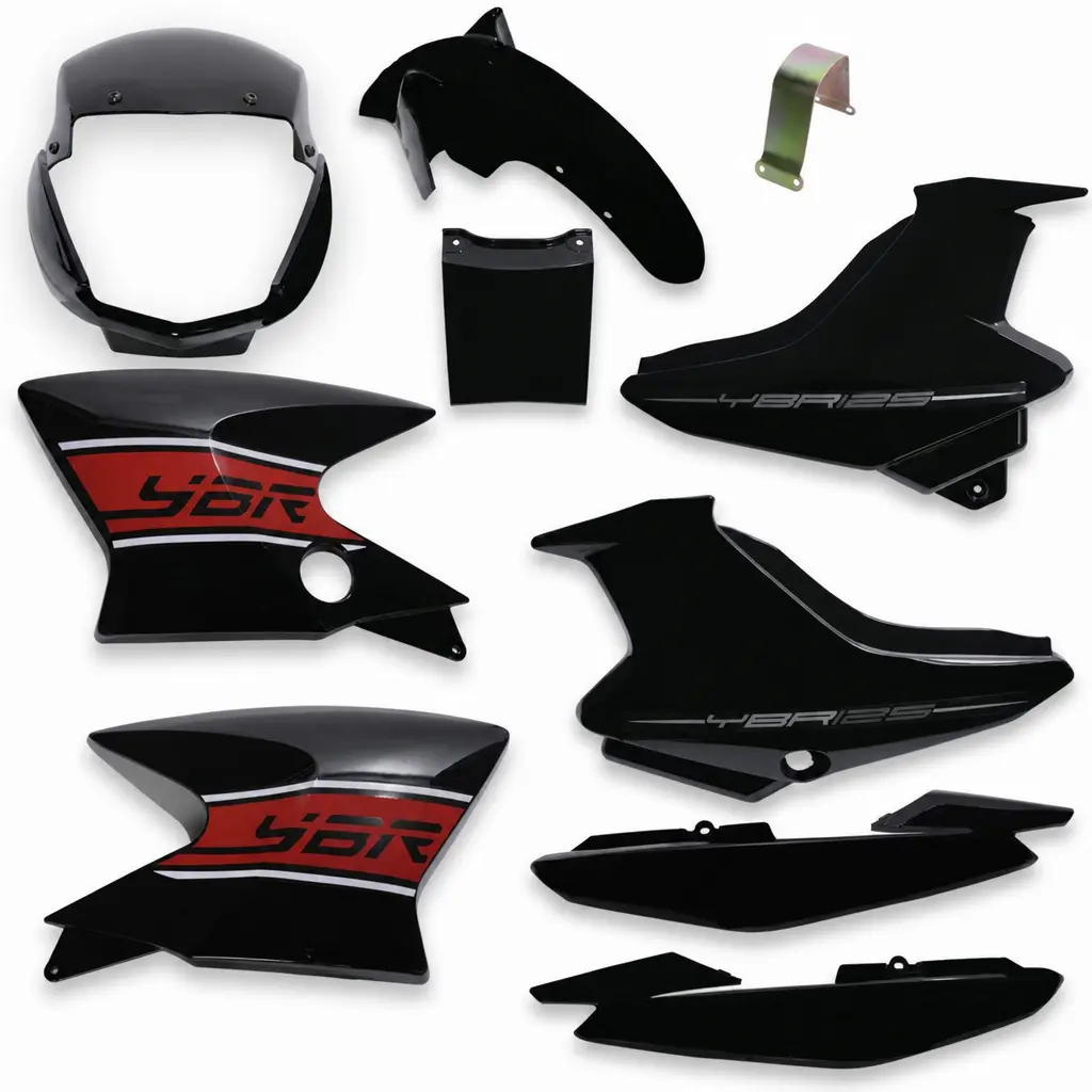 KAPORTA SET [SİYAH] YAMAHA YBR K